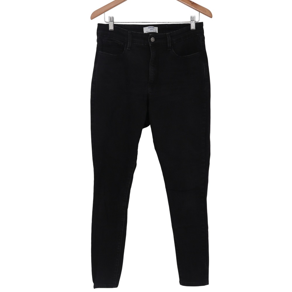 Denizen Jeans Womens 12 Ultra High-Rise Super Skinny Black Stretch Excellent